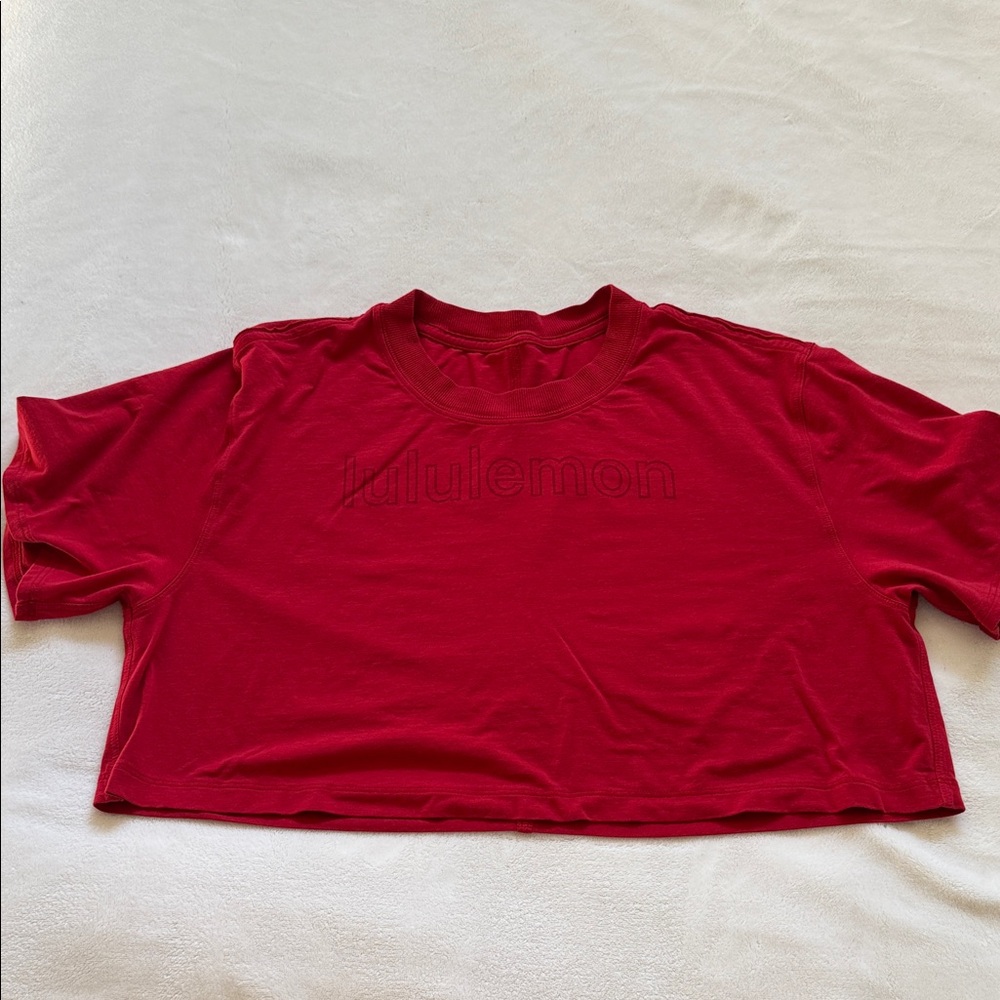 Lululemon All Yours Crop Tees